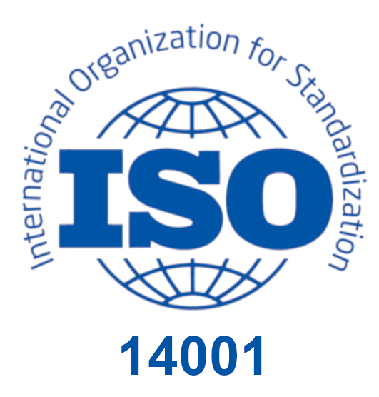 ISO 14001 Environmental Management certified