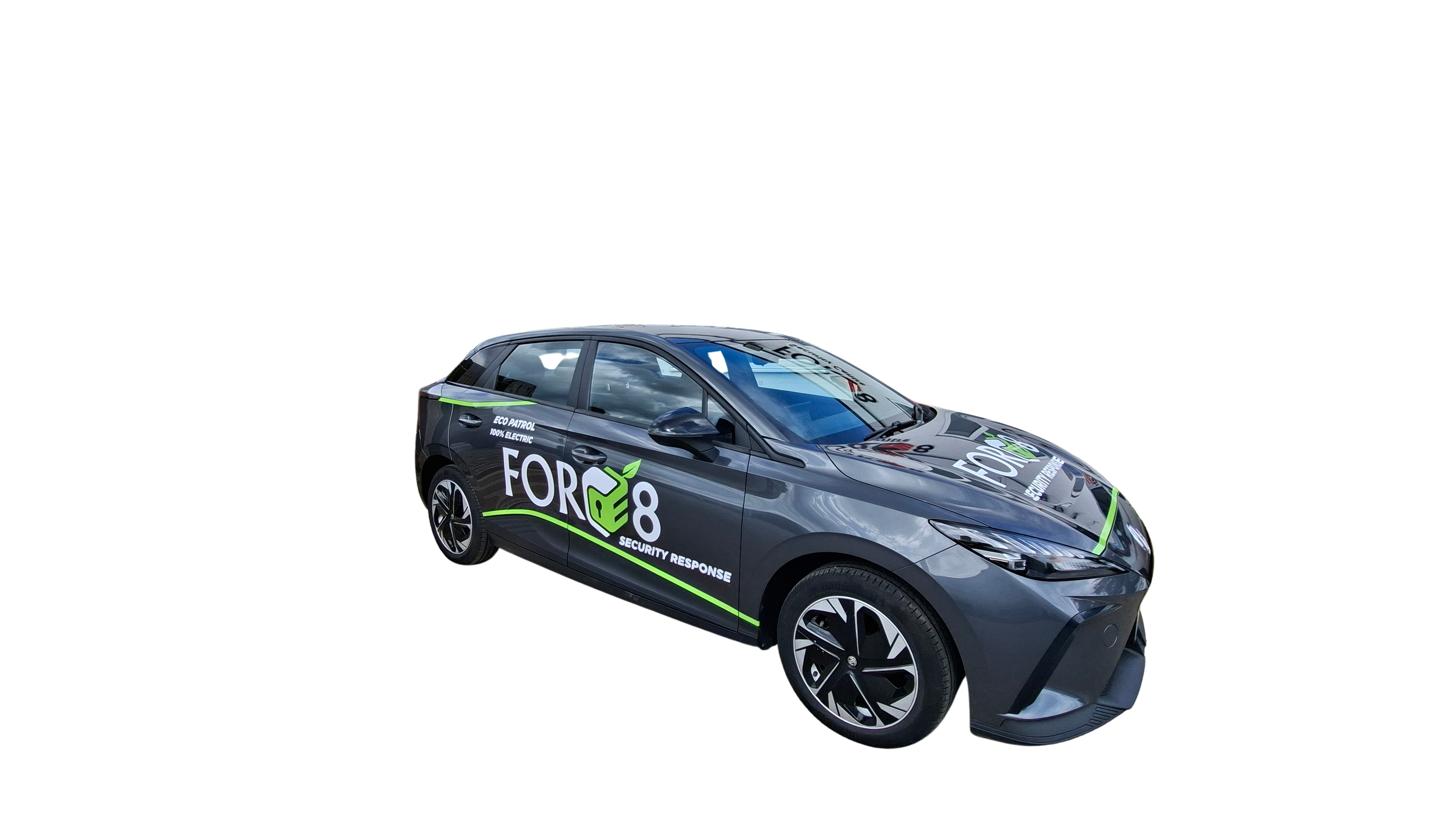 Force8 electric mobile patrol car