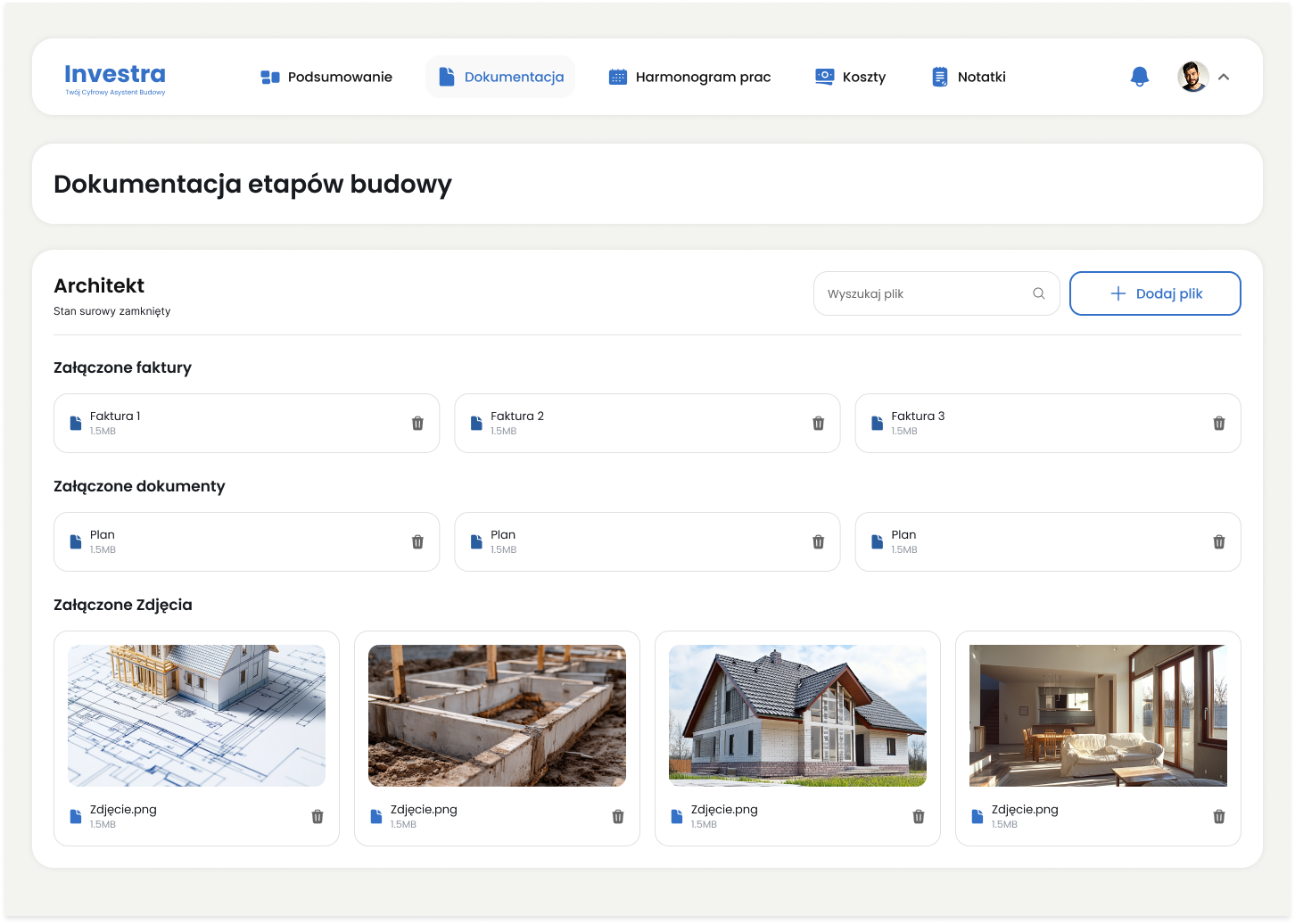 Investra. Twój cyfrowy asystent budowy