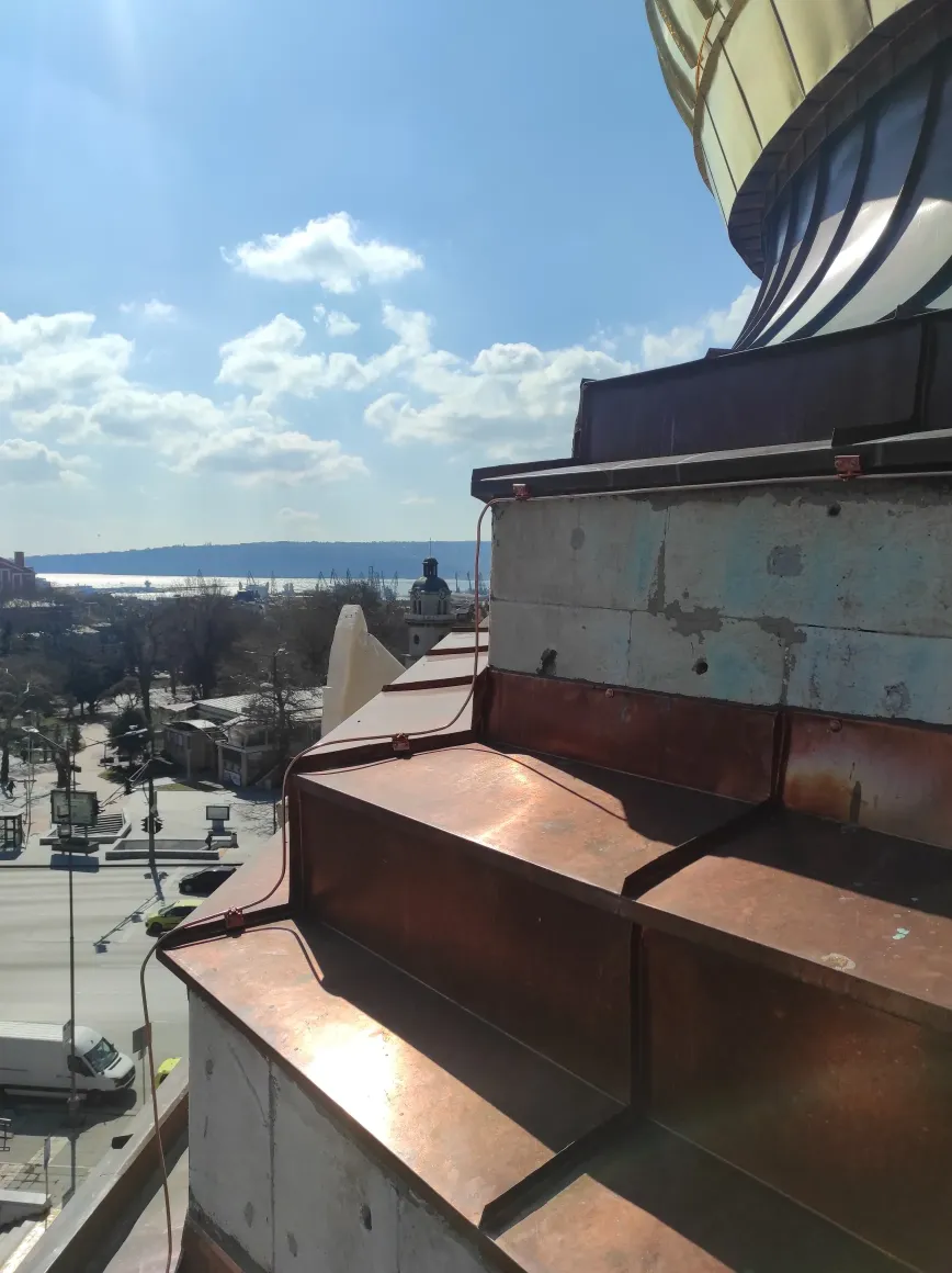 Мълниезащита на обект във Варна