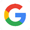 Das mehrfarbige Google "G" Logo auf weißem Hintergrund, das Google Bewertungen darstellt.