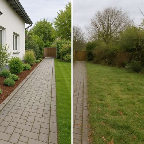 Frühjahrsservice für Wohnanlage