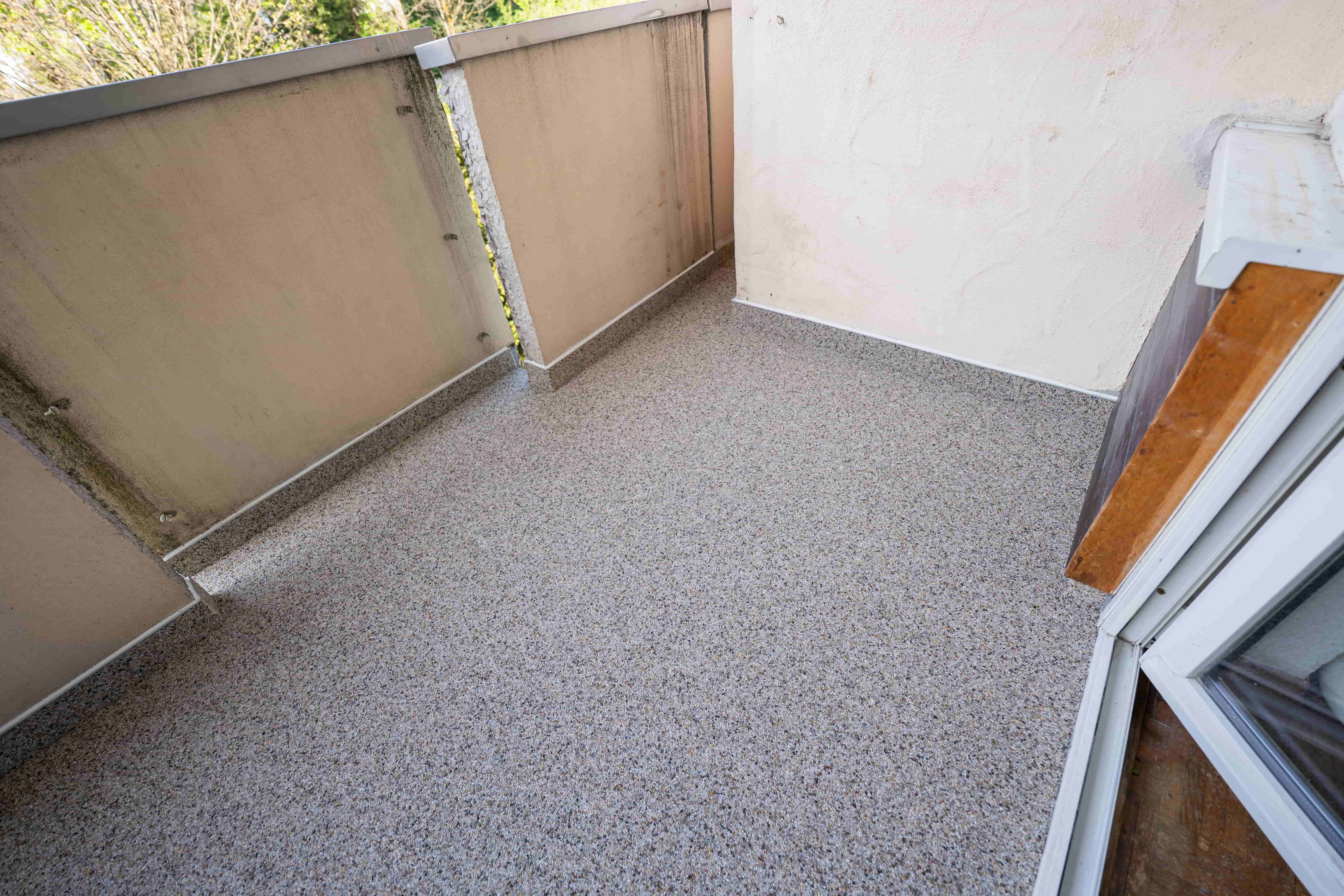 Balkonsanierung im Wohnblock