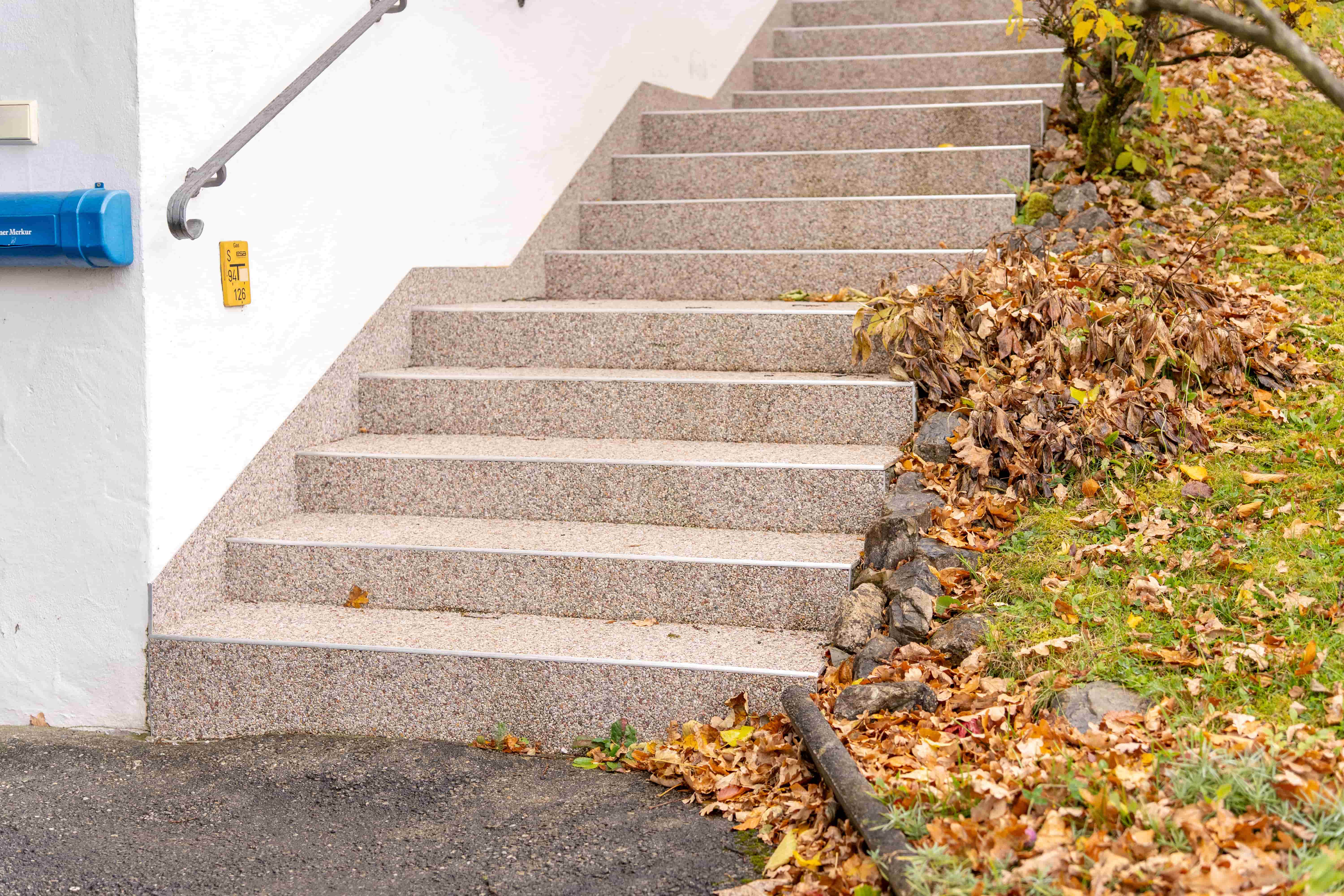 Sanierung einer Außentreppe