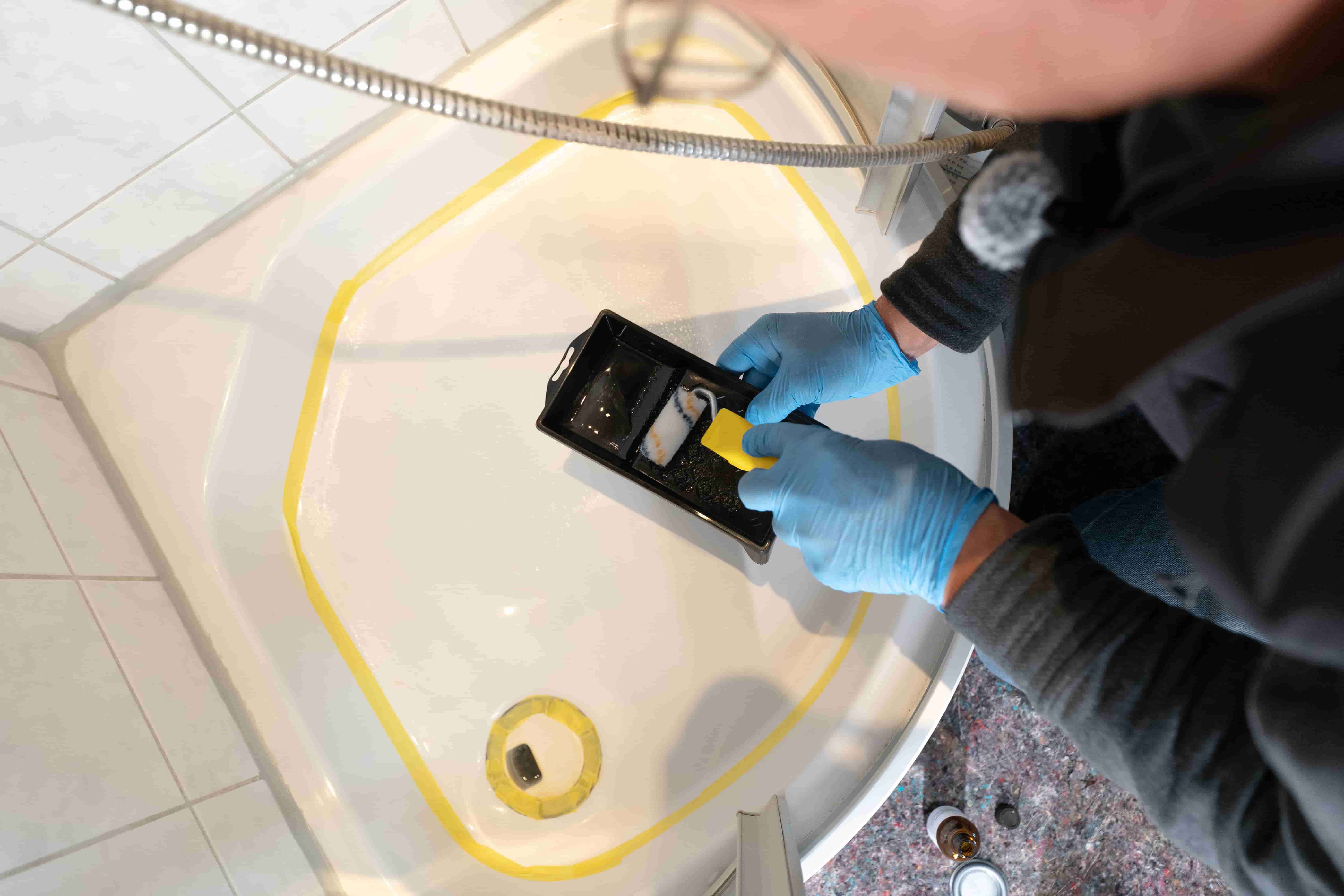 Erhöhung der Rutschfestigkeit in Dusche und Wanne