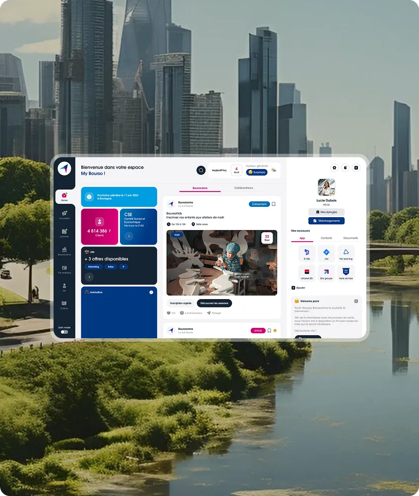 Screenshot du nouveau site de Boursorama