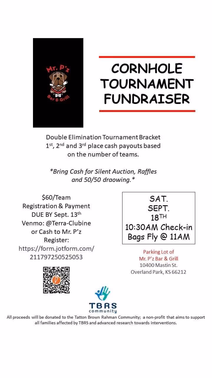 Clubine-Badowski Family Cornhole Tournament - Benefitting the TBRS Community