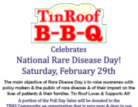 Tin Roof BBQ 2020 Rare Disease Day Celebration