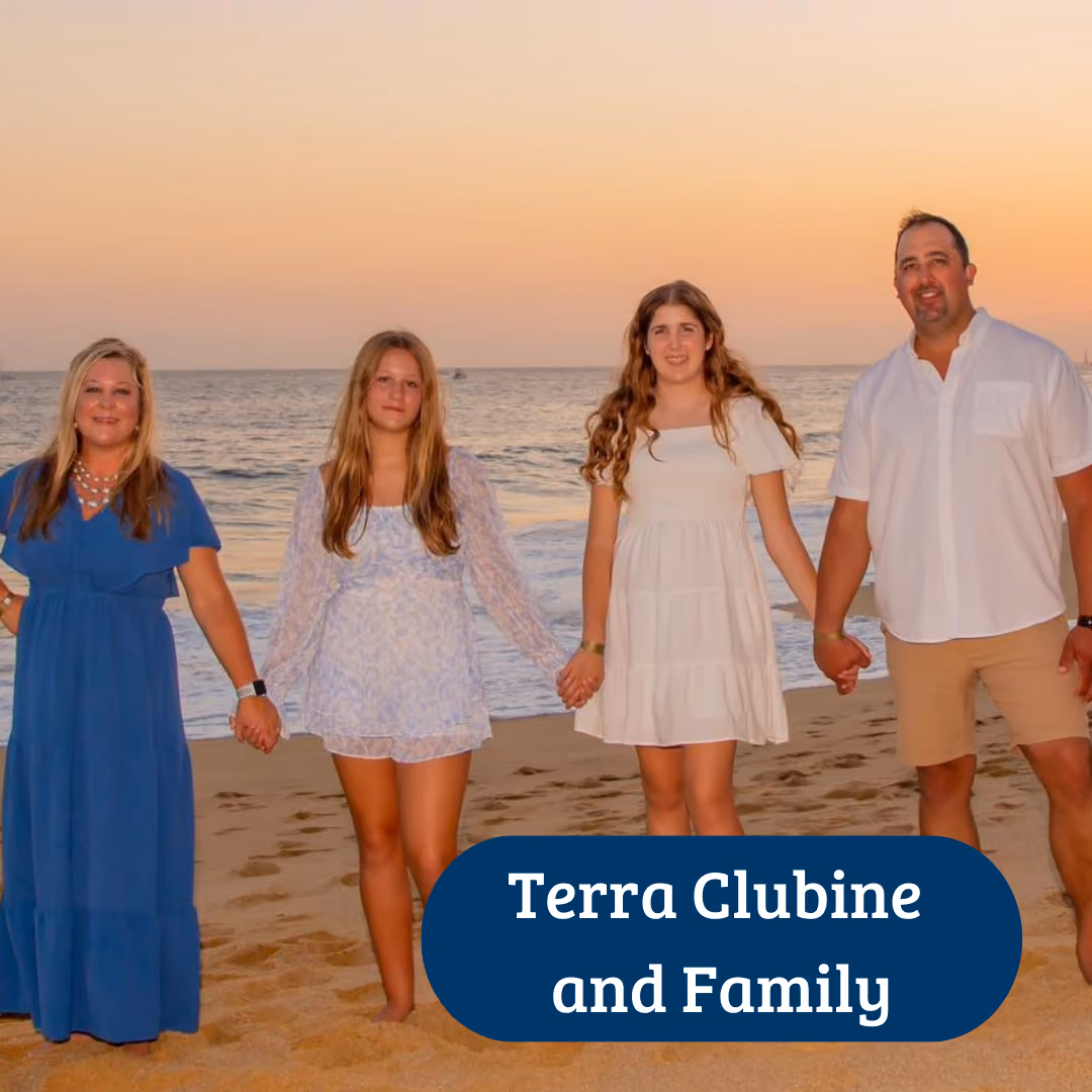 Terra Clubine and Family