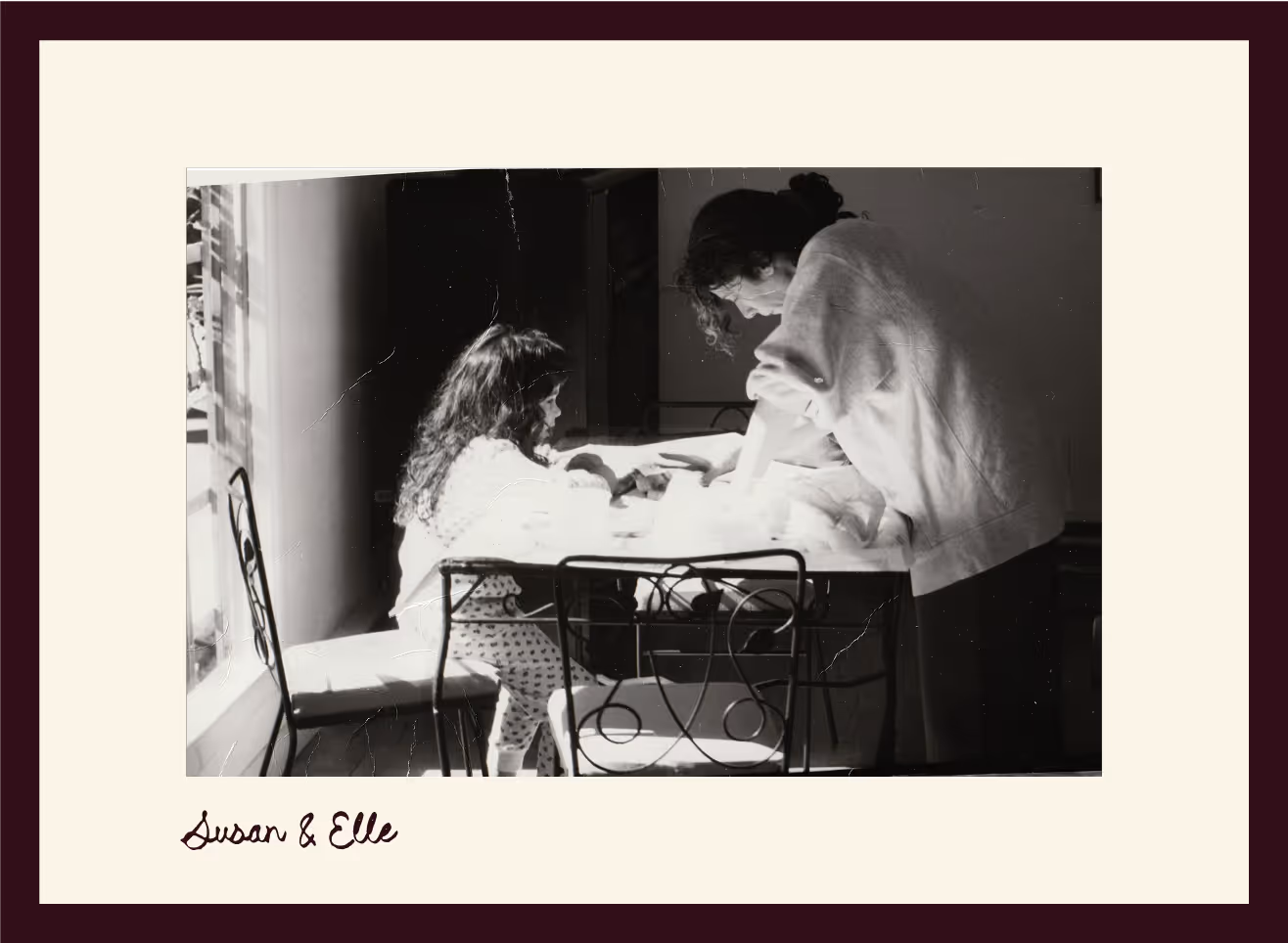 Mother and Daughter Image