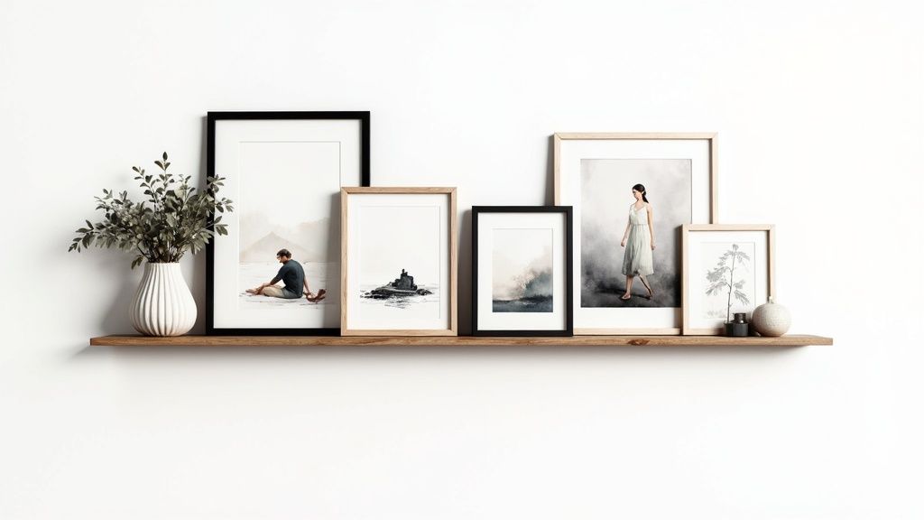 Themed or Narrative Gallery Wall