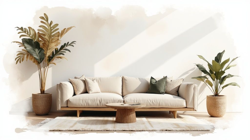 1. Sophisticated Sanctuary: The Neutral Monochromatic Scheme
