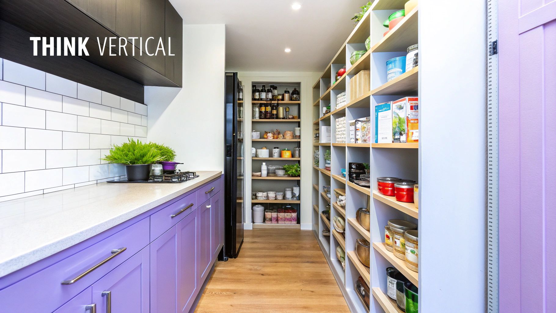 2. Vertical Storage Solutions