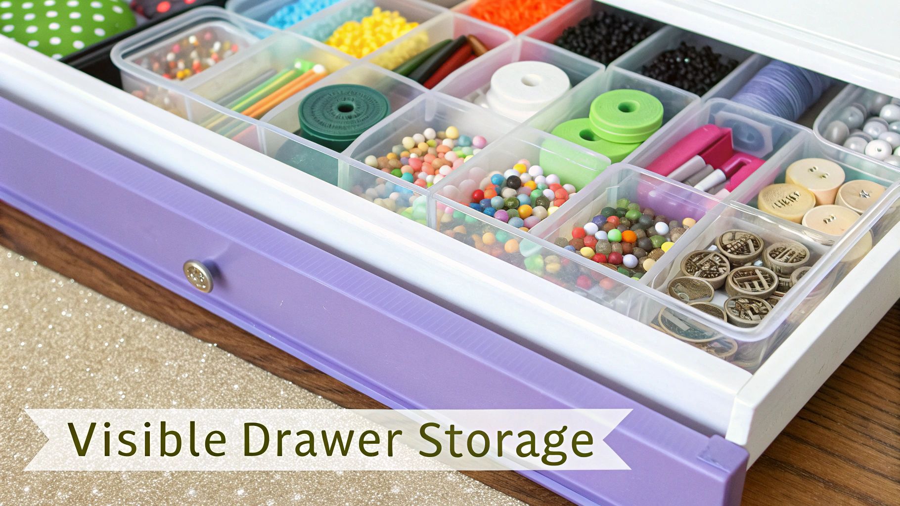 Clear Drawer Organisers