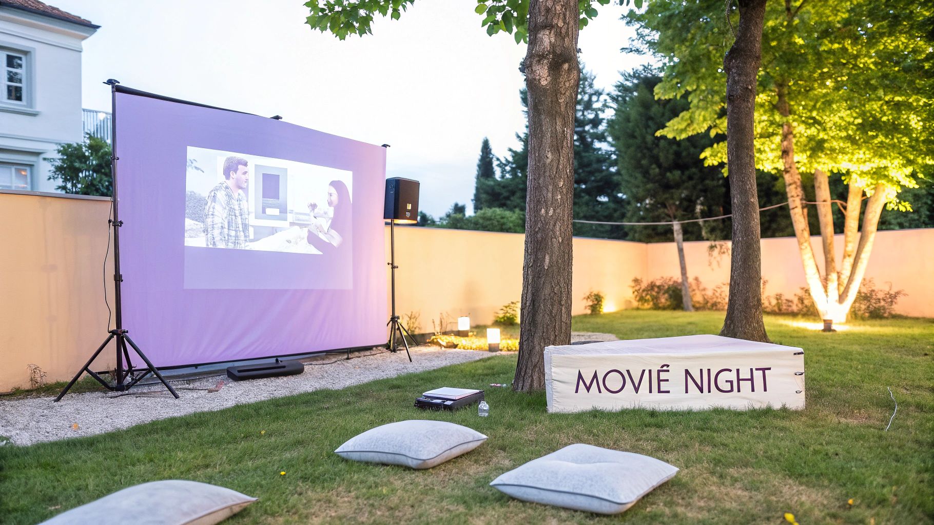 Outdoor Movie Night Theatre