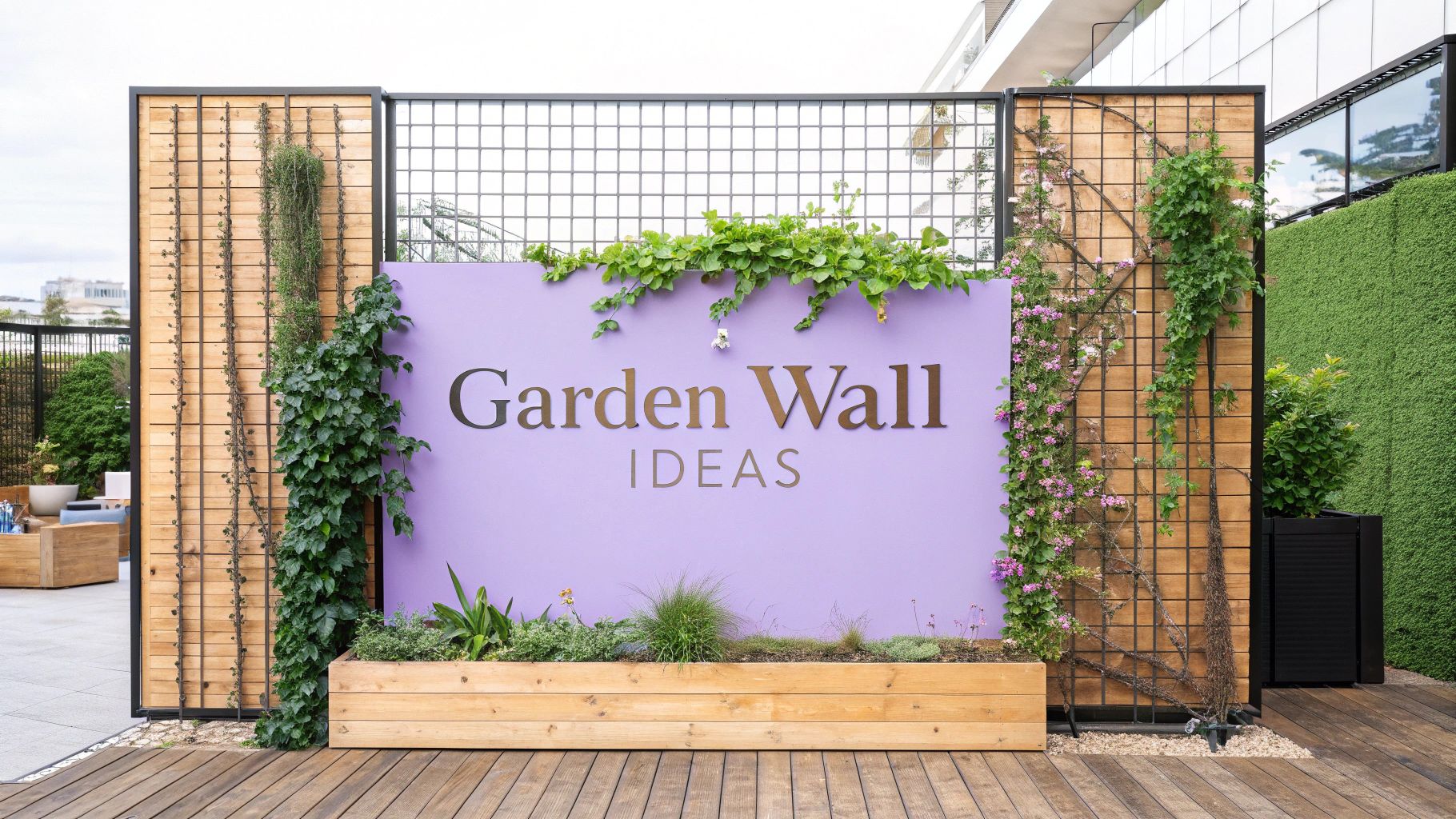 7 Inspiring Garden Wall Feature Ideas for Your UK Home