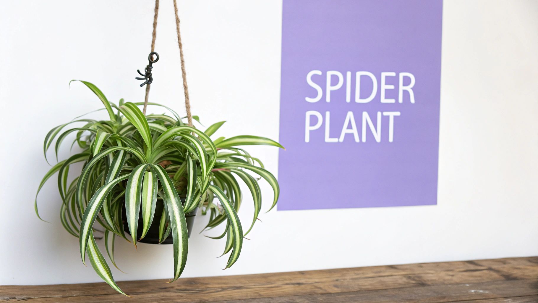 Spider Plant (Chlorophytum comosum)