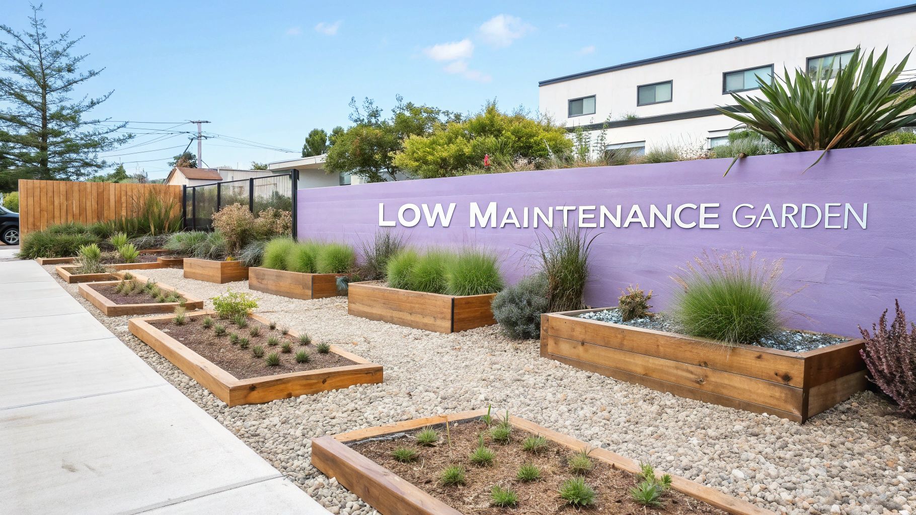 10 Low Maintenance Garden Ideas for a Stylish 2025 Garden