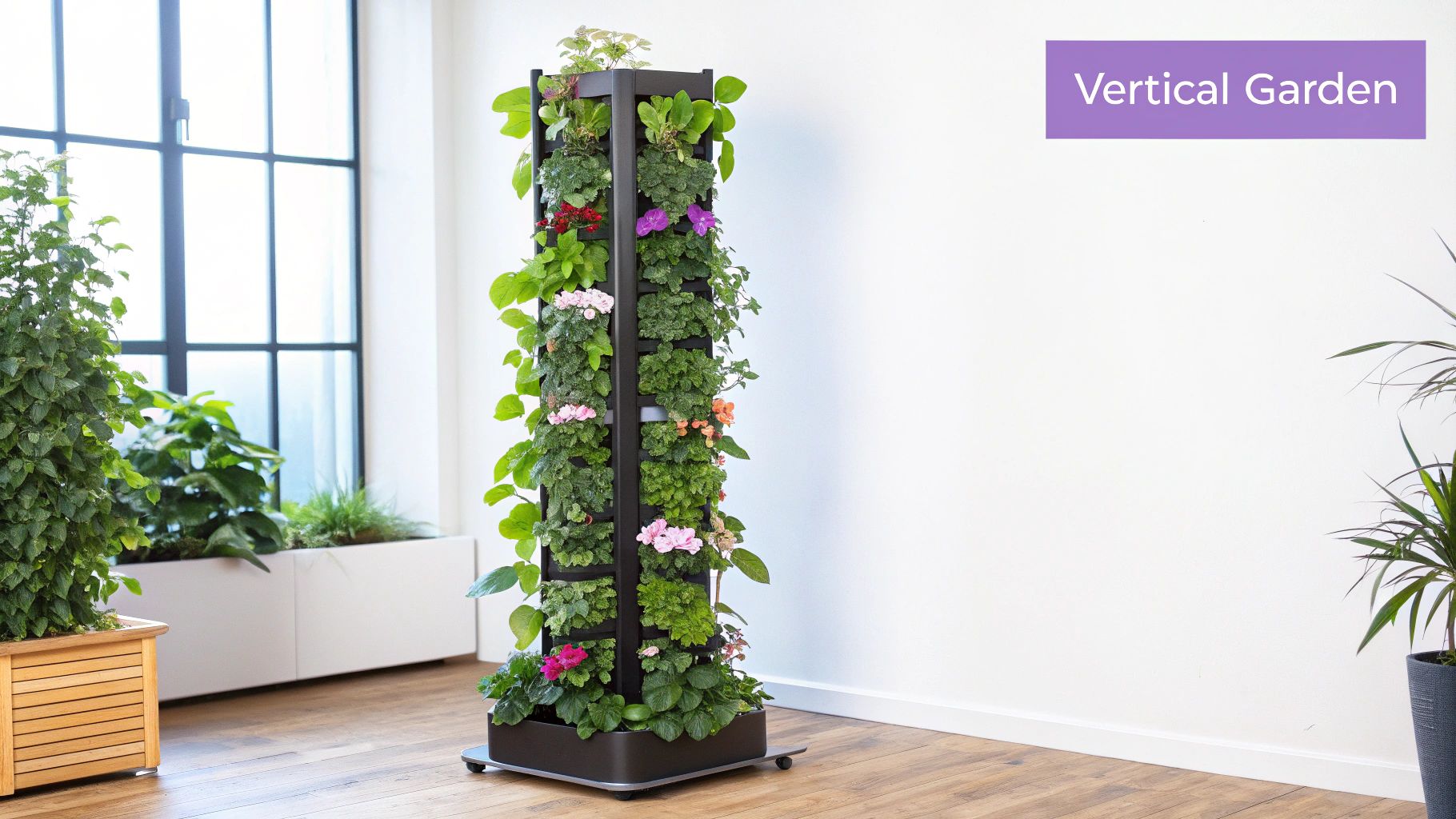 1. Vertical Garden Towers: Reaching for the Sky