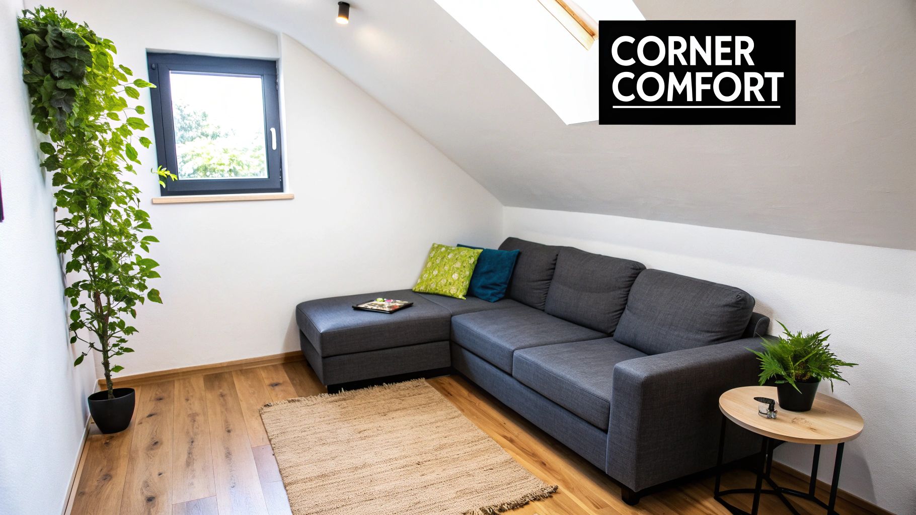 1. The Corner Comfort: L-Shaped Sectional Layout