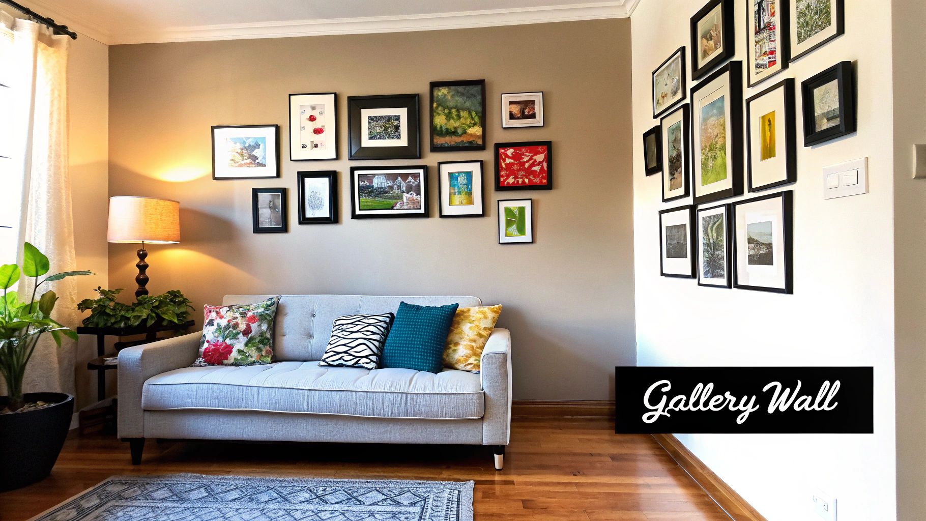 Gallery Wall Focus Layout