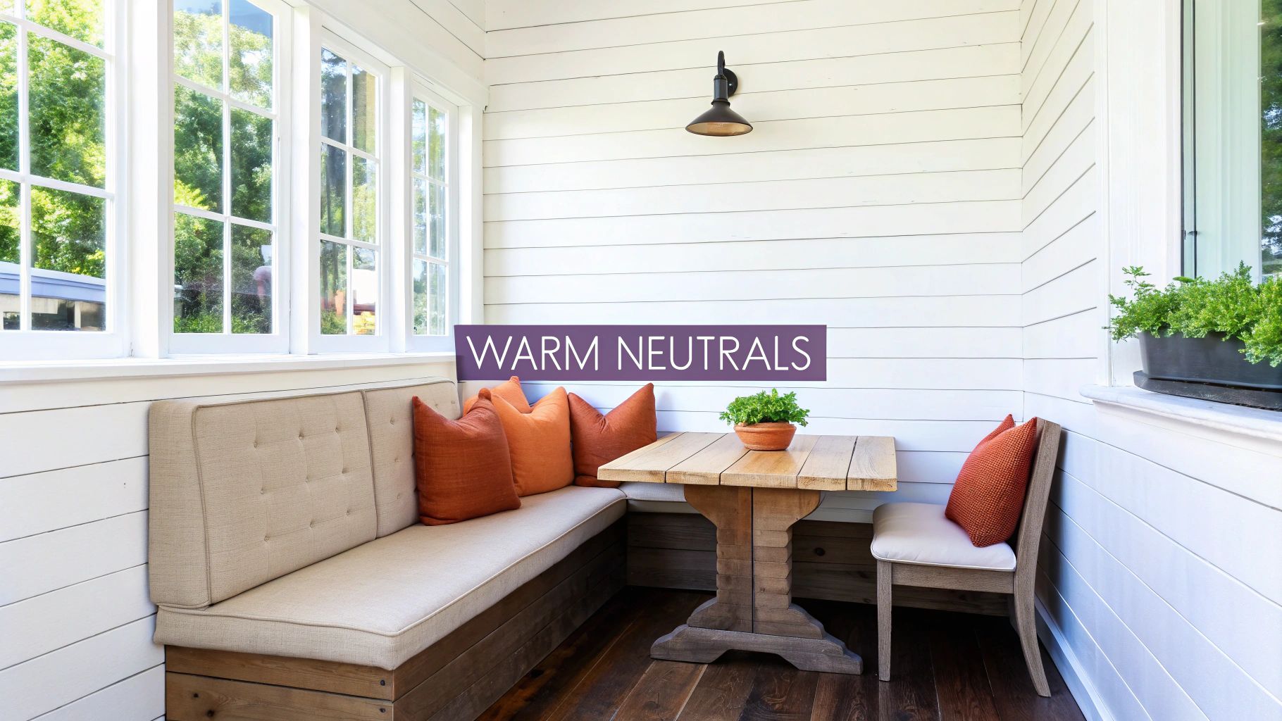 Neutral Color Palette with Warm Accents