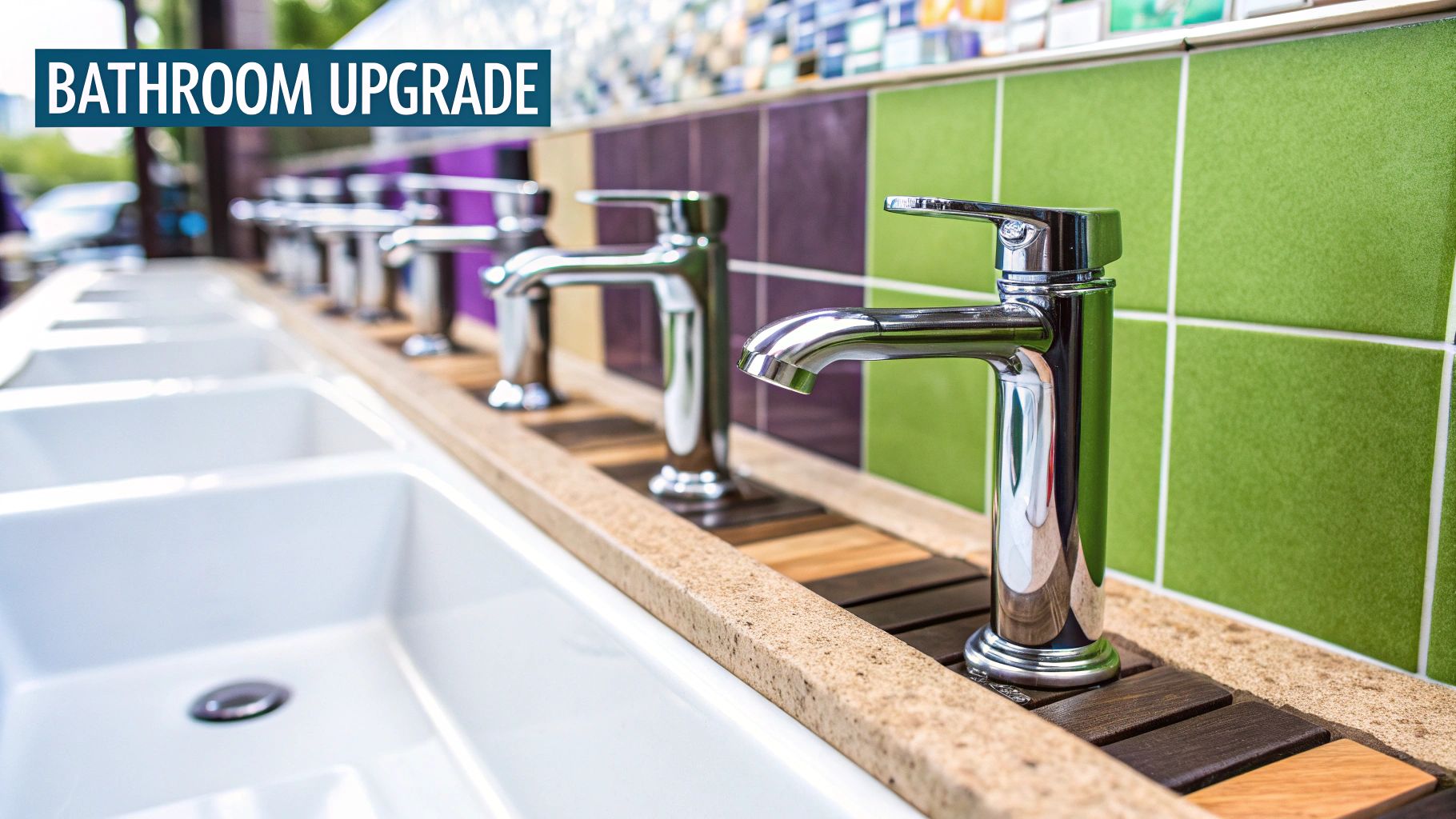 Bathroom Tile and Fixture Updates