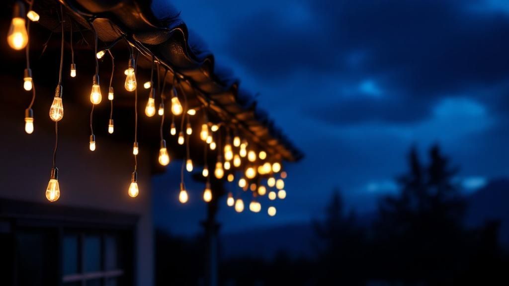Icicle Light Displays
