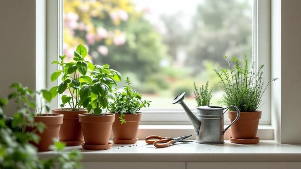 How to Grow Herbs Indoors A Thriving UK Garden Guide