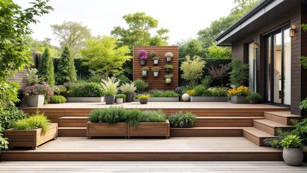 8 Inspiring Decking Planter Ideas for Your UK Garden in 2025