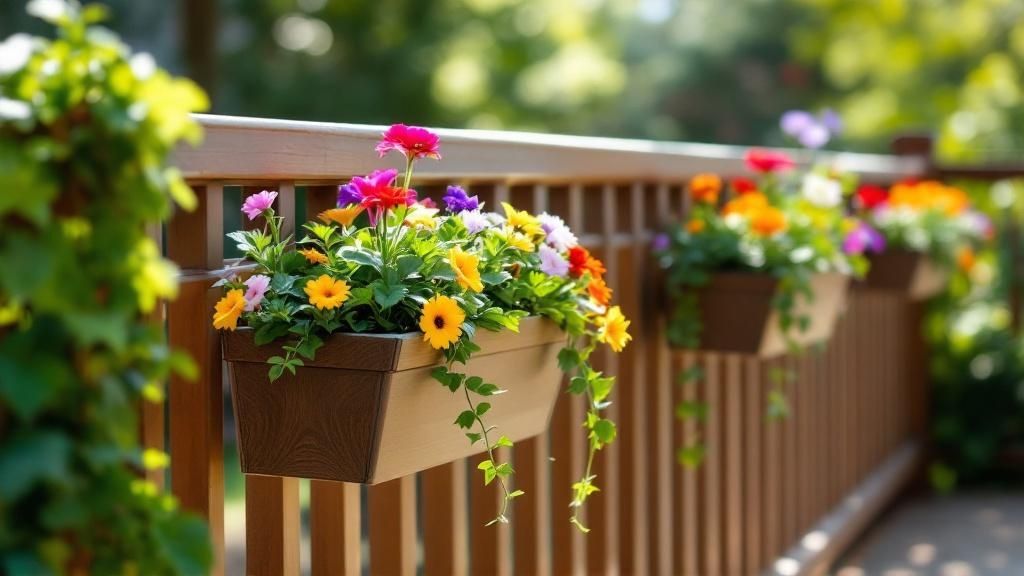 Railing Planter Boxes