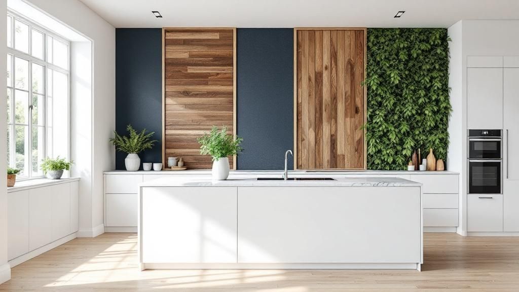 9 Striking Kitchen Feature Wall Ideas to Try in 2025
