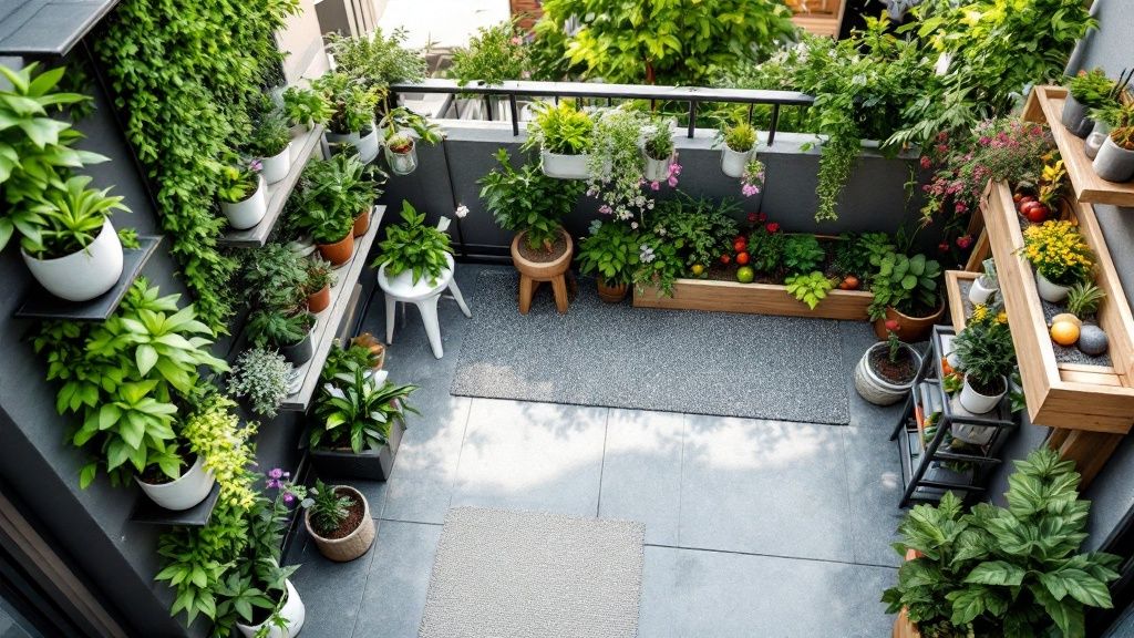 7 Very Small Gardens Ideas to Maximise Your Space in 2025