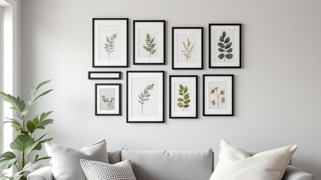 DIY Wall Art and Gallery Walls