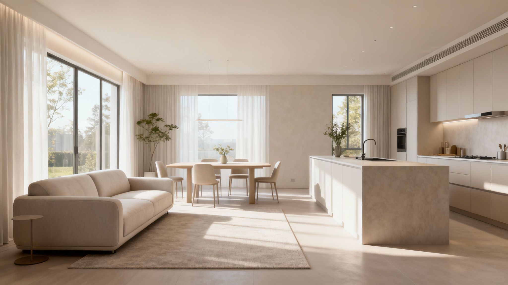 Open-Concept Living Spaces