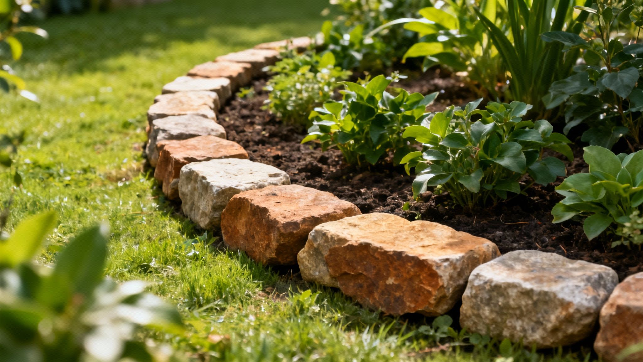 Natural Stone Edging