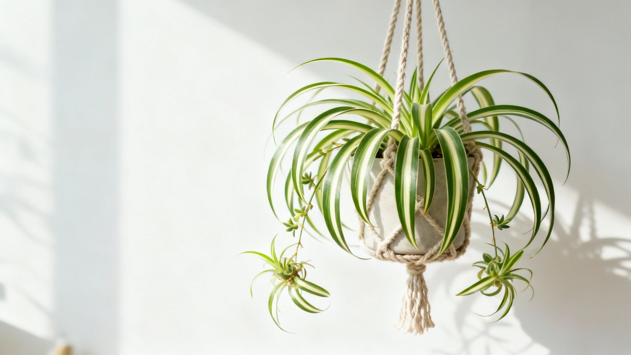Spider Plant (Chlorophytum comosum)