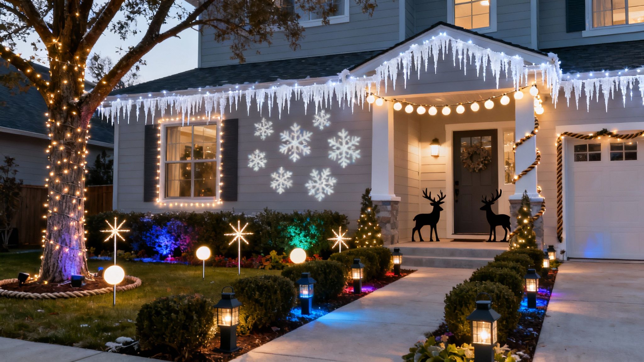 10 Christmas Lights Outdoor Ideas to Try in 2025
