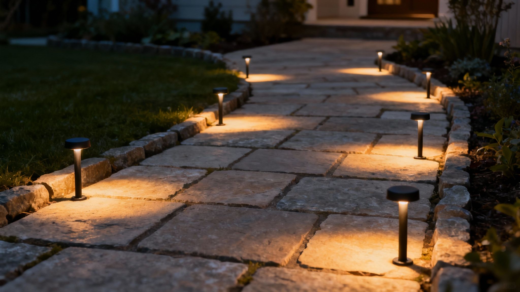 Pathway and Ground-Level Accent Lighting