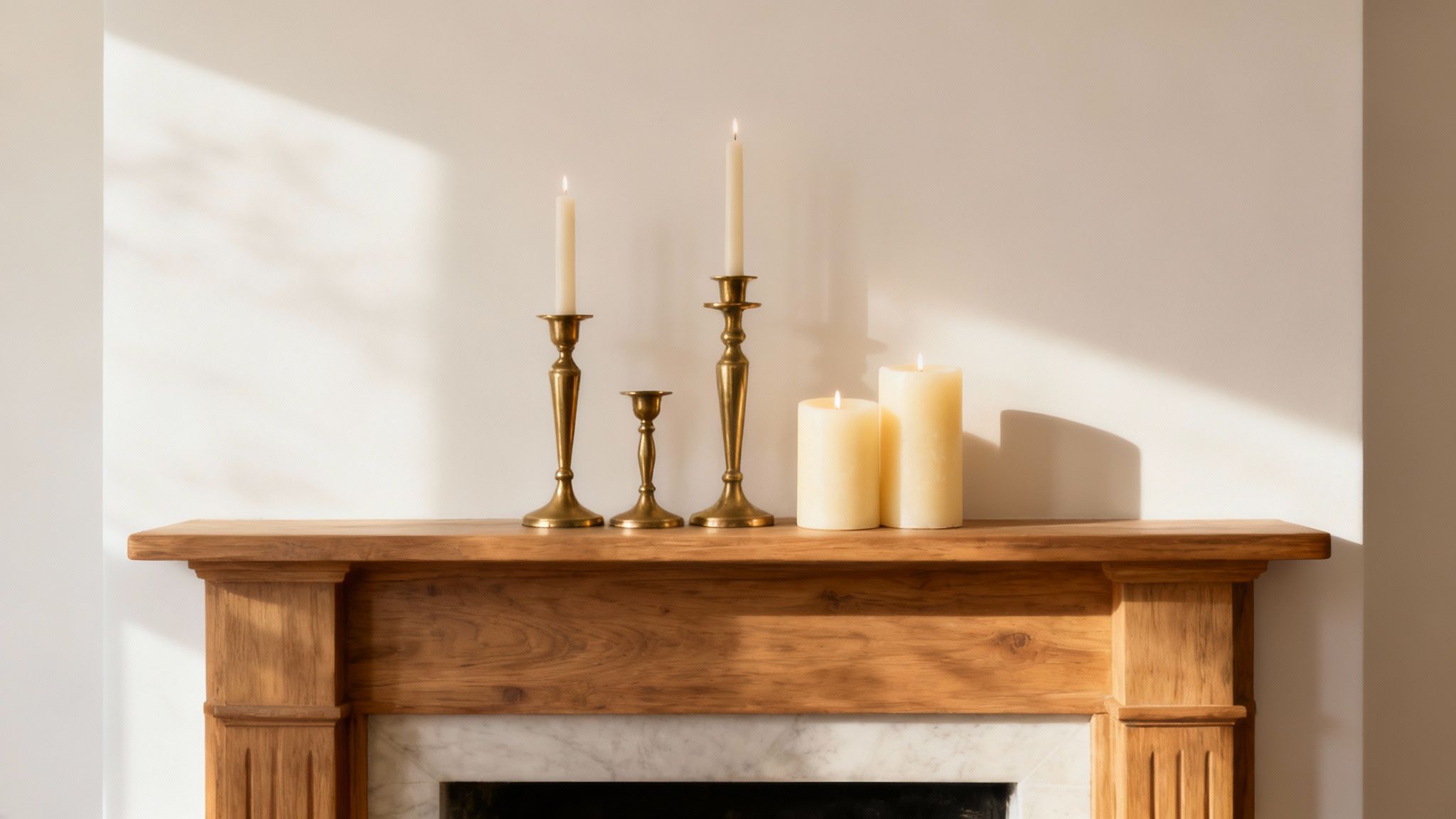 Candlestick Arrangements and Pillar Candles