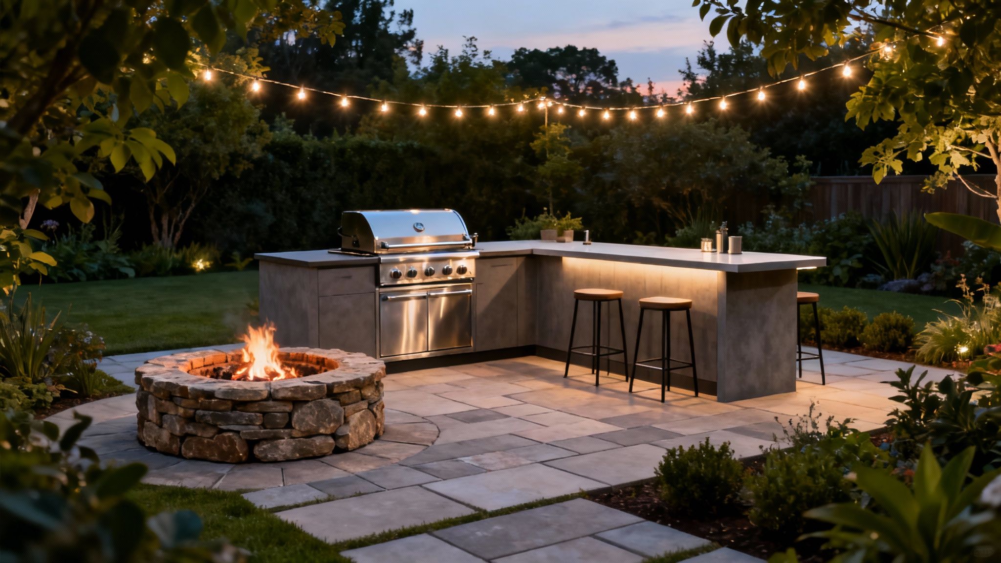 10 Inspiring Outdoor Barbecue Area Ideas for 2025