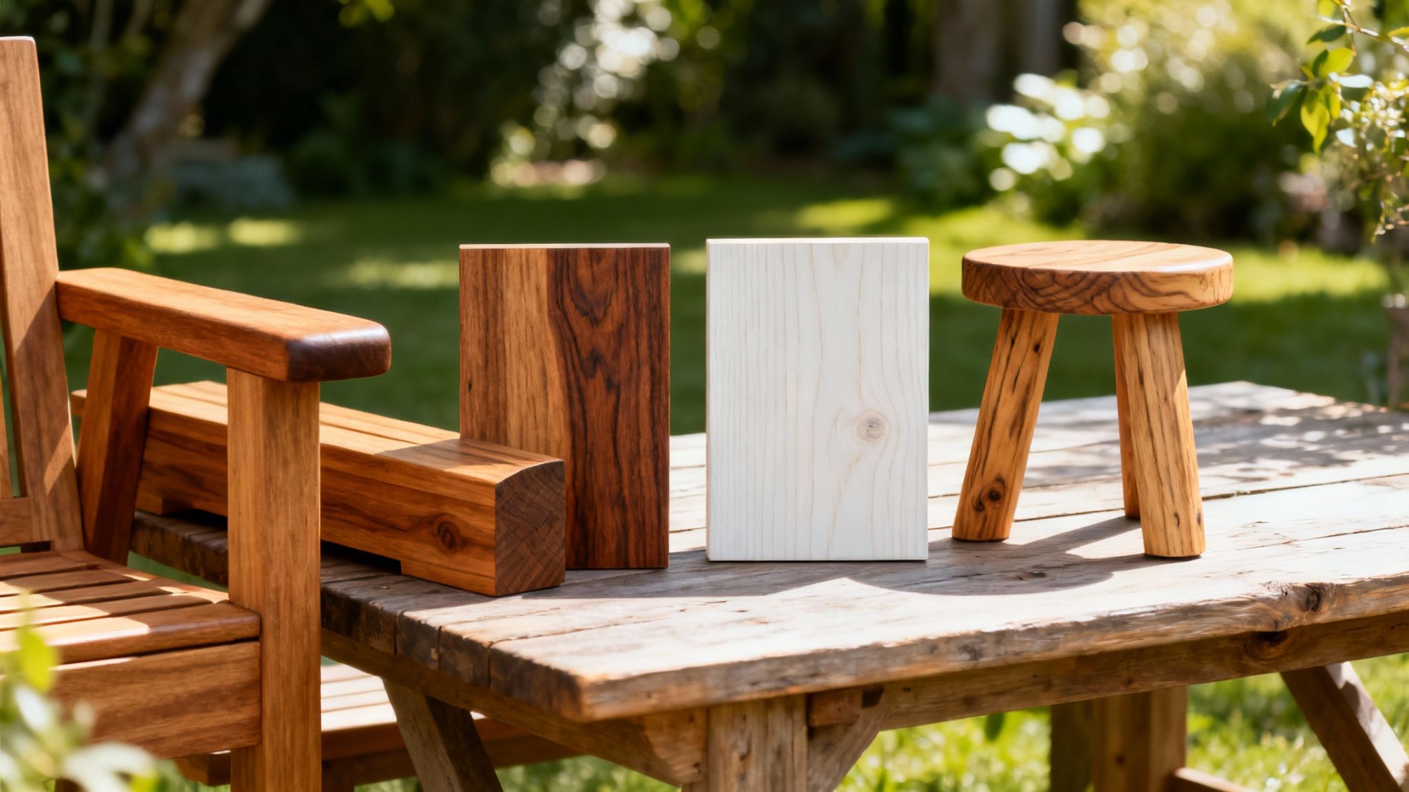 Choosing the Best Wood for Outdoor Furniture