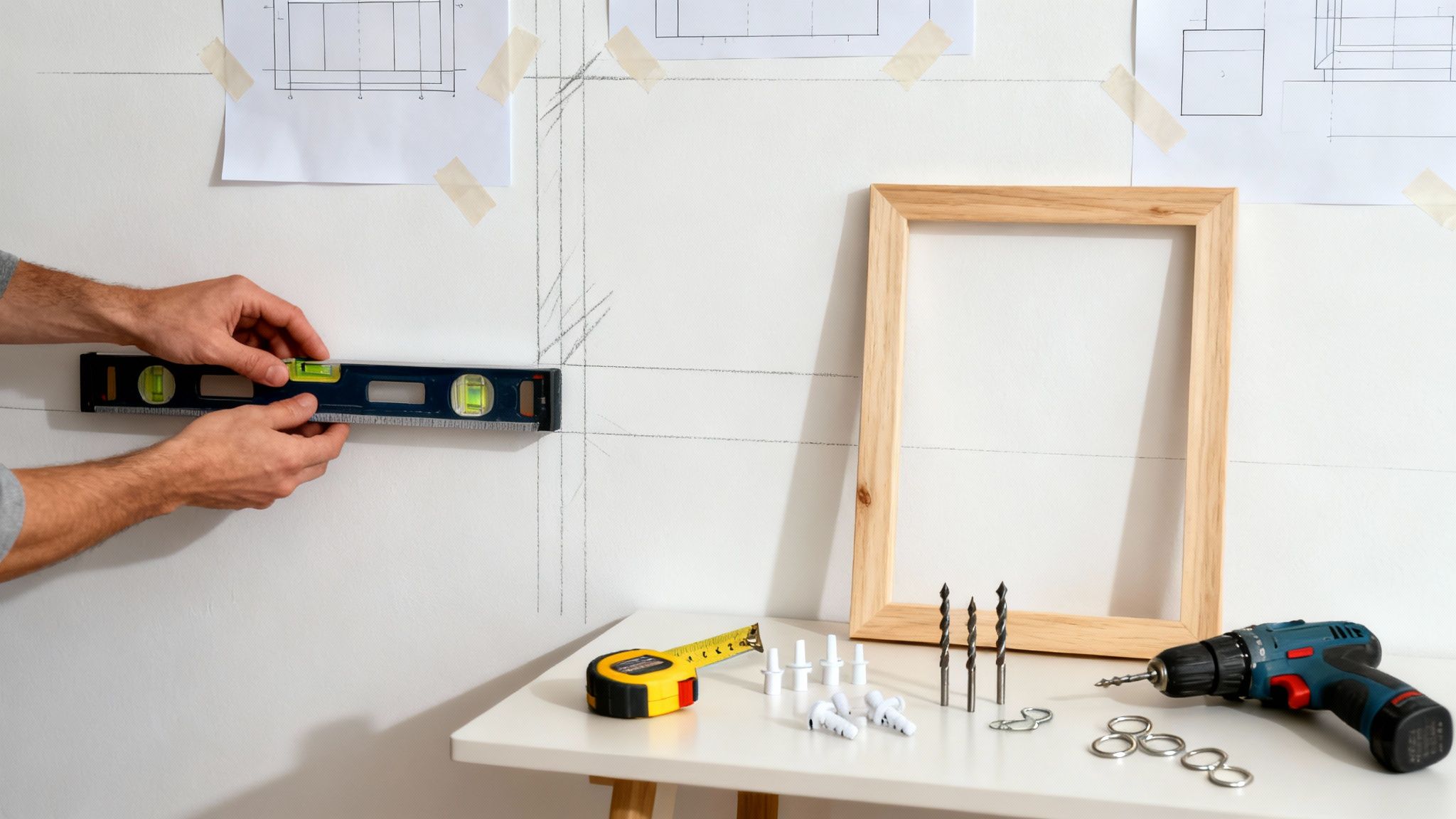 A Guide to Perfect Picture Frame Hanging