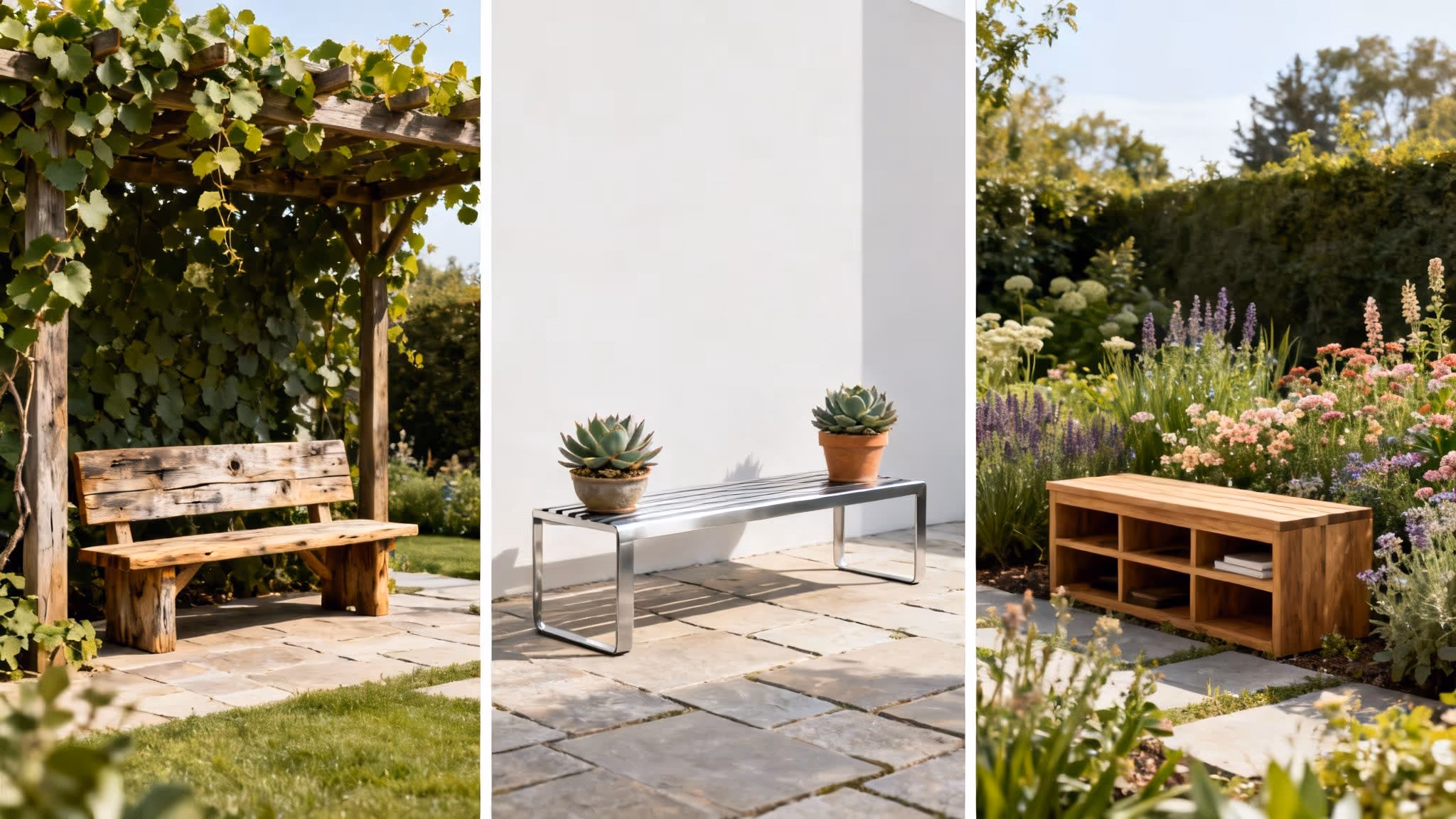 10 Inspiring Garden Benches Ideas for 2025