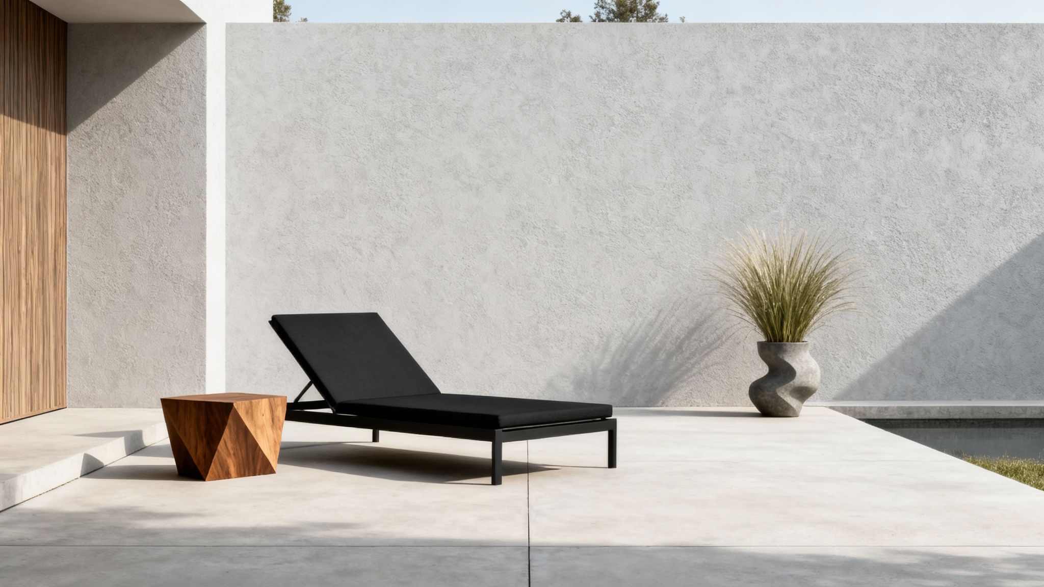 Minimalist Modern Patio