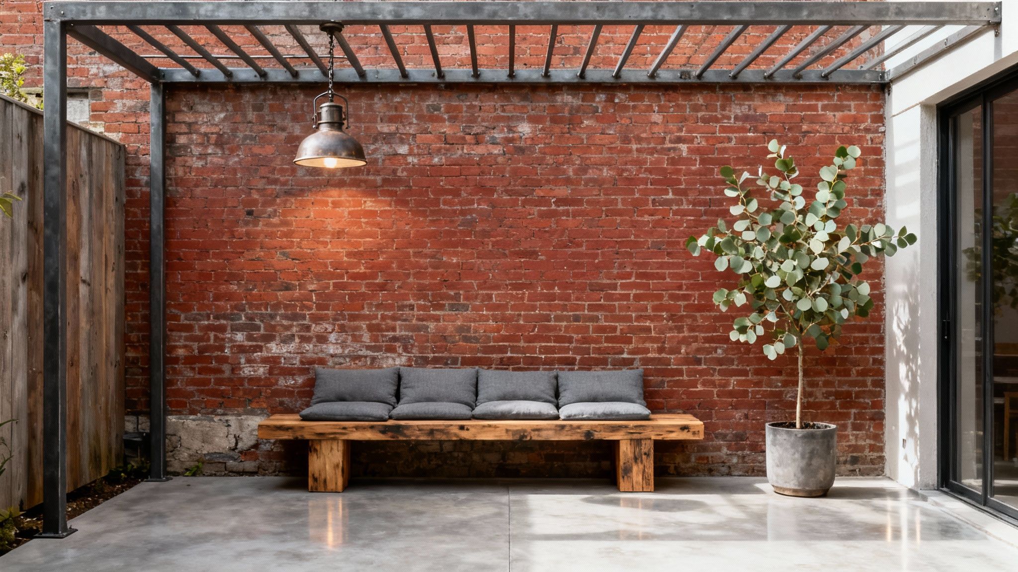 Industrial Chic Patio
