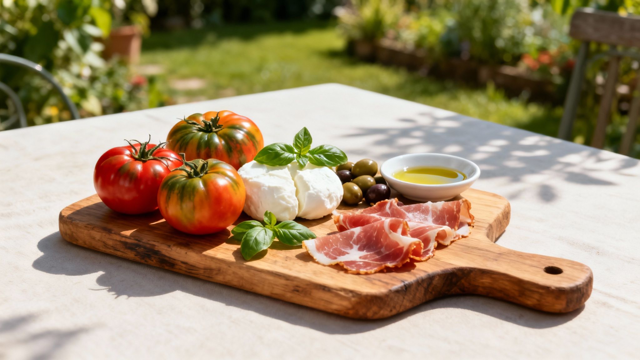 Mediterranean Fresh Produce Garden Menu