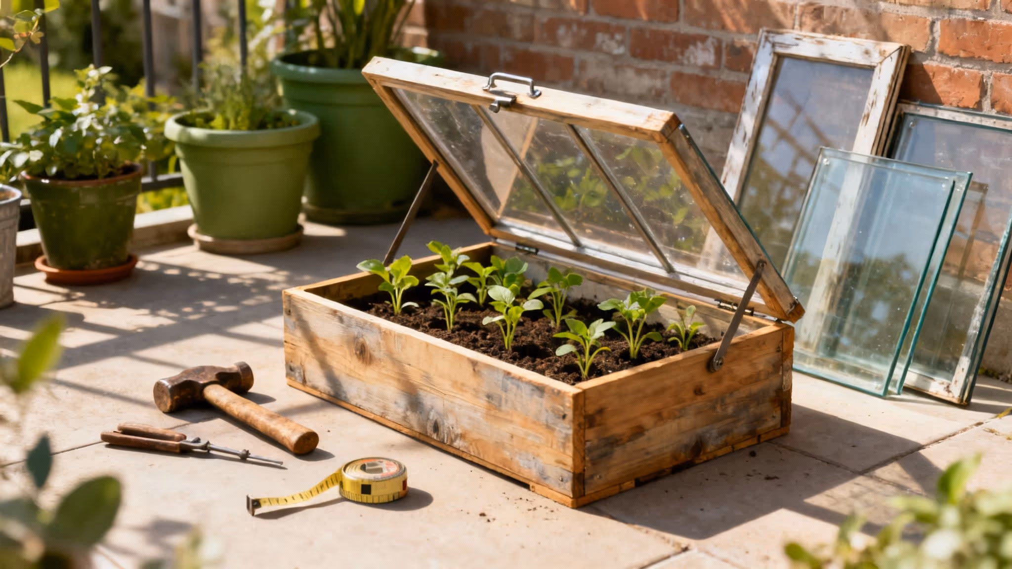 Cold Frame DIY Your Weekend Garden Project Guide