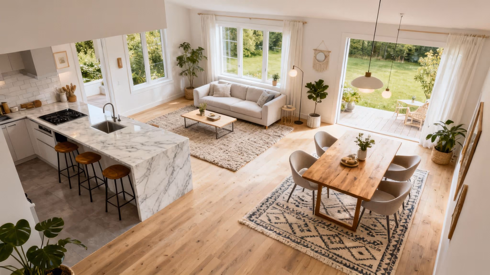 8 Inspiring Open Plan Kitchen Living Room Ideas for 2025