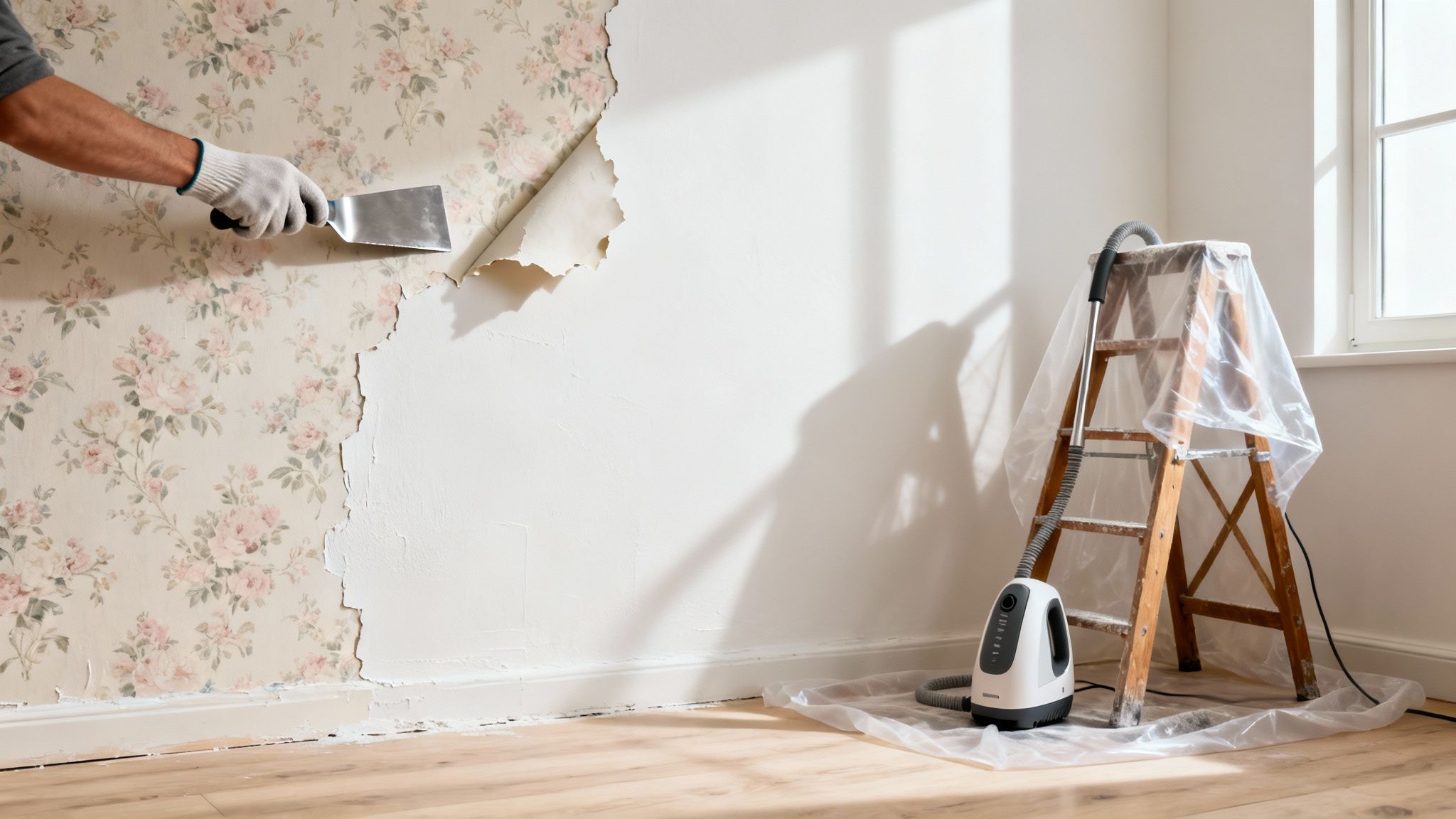 A UK Guide on How to Remove Wallpaper From Walls Like a Pro